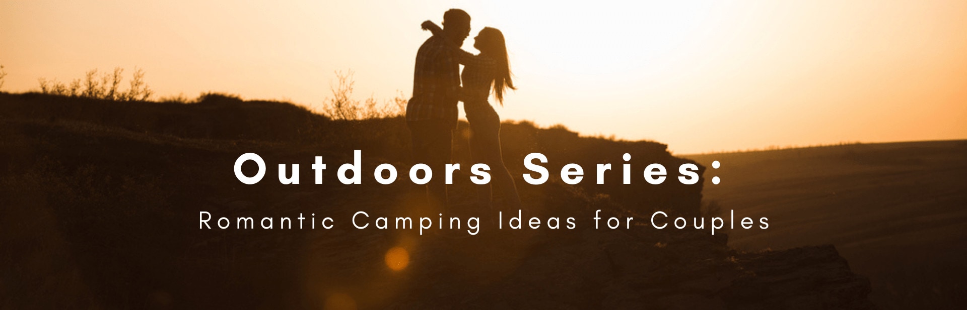 Couple dancing in sunset