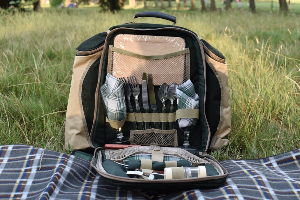 Camping cutlery set