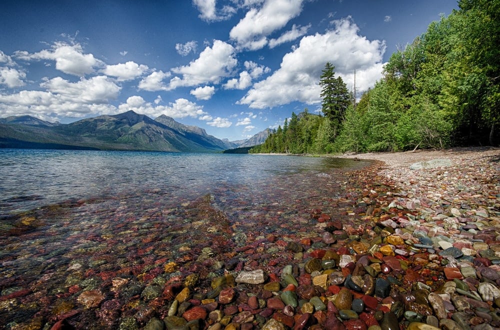 Lake Mcdonald in Glacier National Park