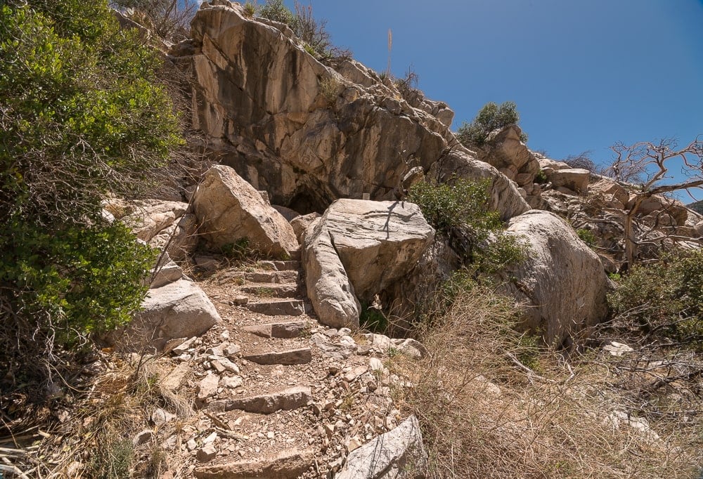 Coronado cave trail