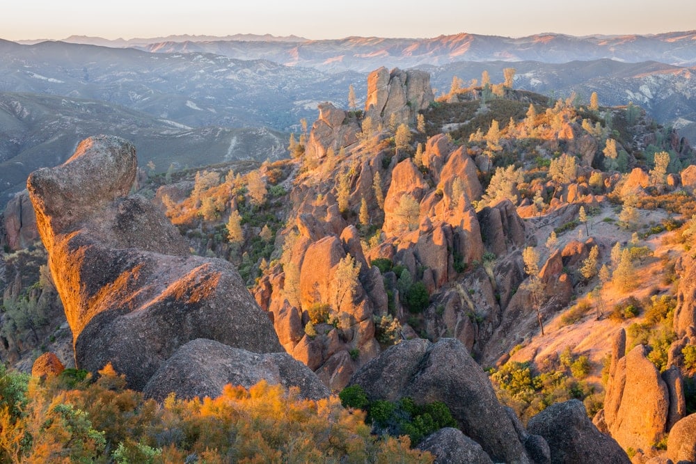 High Peaks at Pinnacles National Park. San Benito County, California, USA.