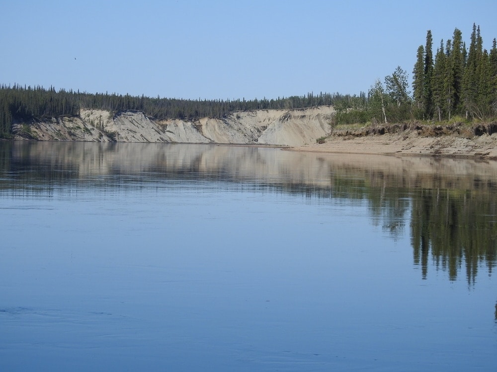 the Kobuk River in the Kobuk National Park