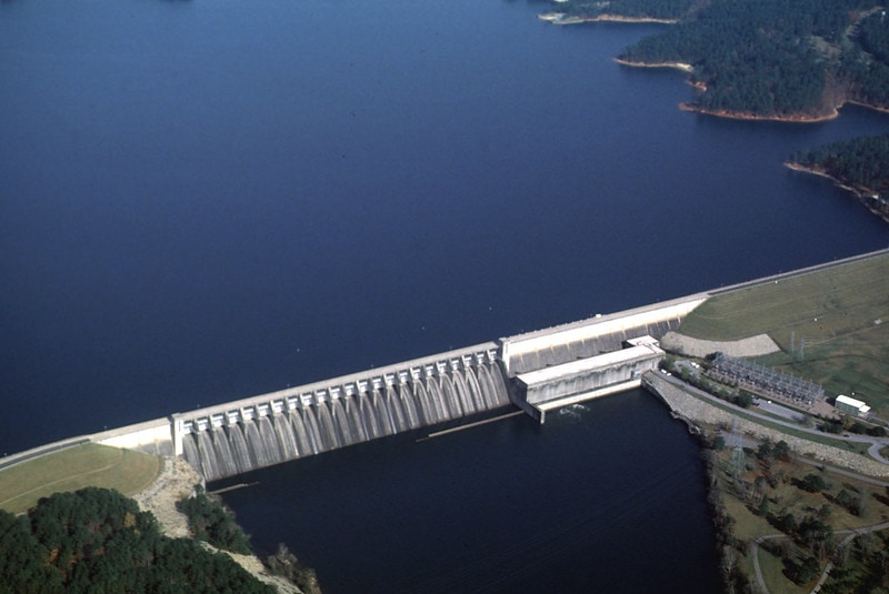 Lake Strom Thurmond of Georgia and South Carolina