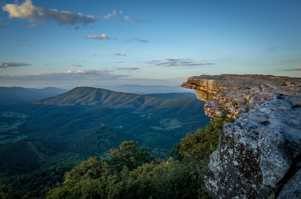 McAfee Knob in virginia