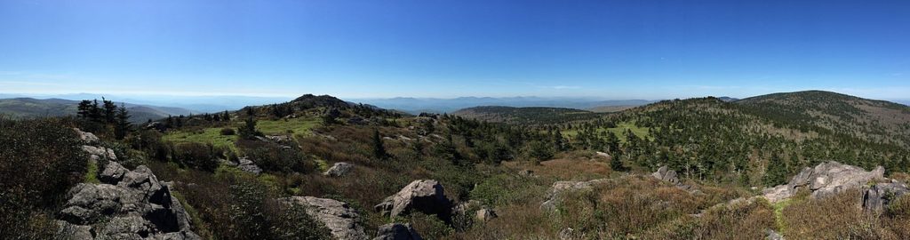 Southwest View of Pine Mountain in Virginia
