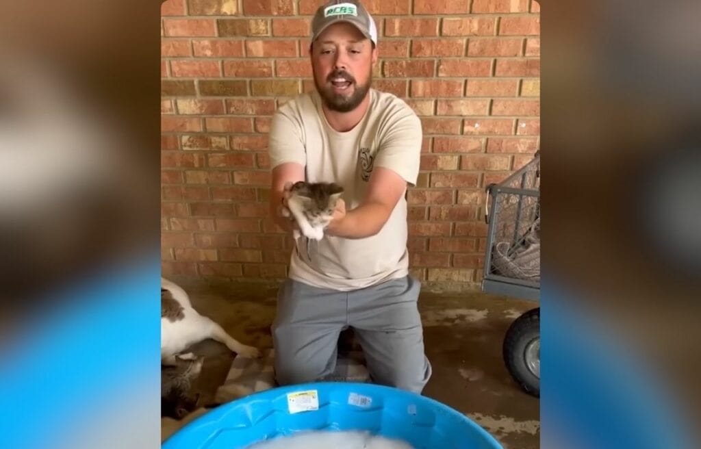 Robert holding scout