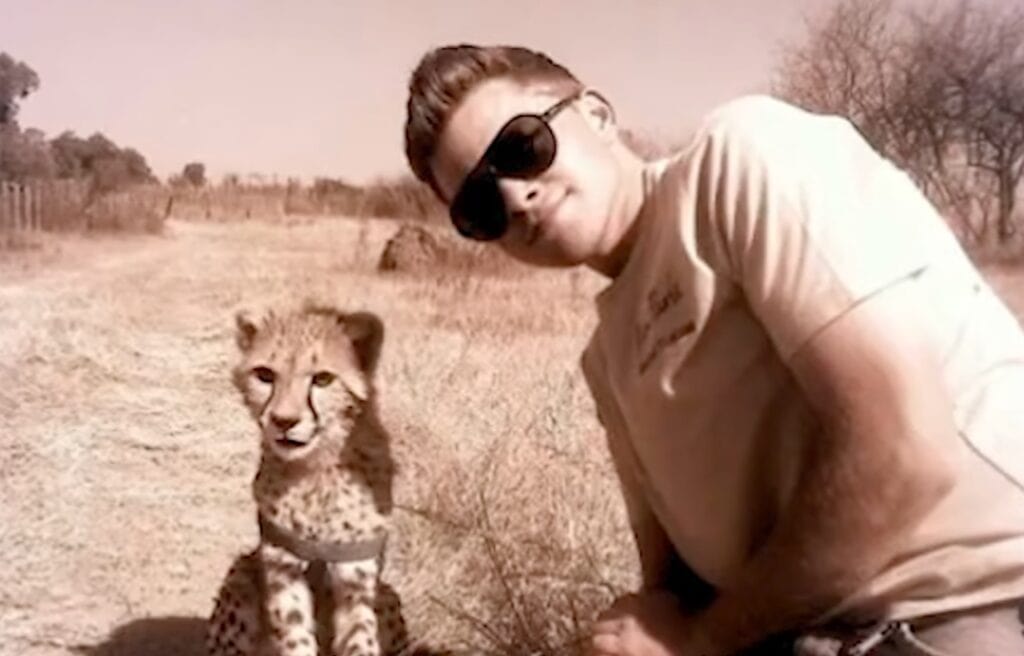 A young Shandor and cub Cindy